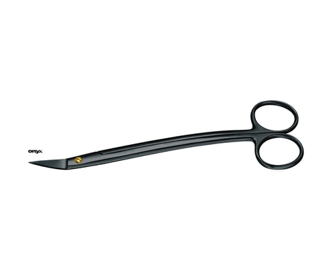 Dean, Gum Scissors ( saw edge, 6-3/4 " supercut), onyx coating (46.123.17TISC) - Blue & Green Inc.