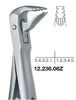 Roba Extraction Forceps, Lower Incisors, Canines and Premolars (12.236.08Z) - Blue & Green Inc.