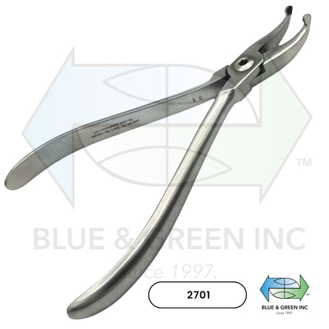 (Crown plier, How utility plier  2701 )-14cm curved - Blue & Green Inc.