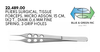 Micro-Adson Perforated Atraumatic Tissue Forceps 15cm (22.489.00) - Blue & Green Inc.