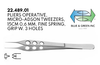 Micro-Adson Perforated Atraumatic Tissue Forceps  (22.489.01) - Blue & Green Inc.