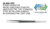 Micro Dressing Forceps 18cm w/ Titanium Tips (22.820.17TC) - Blue & Green Inc.