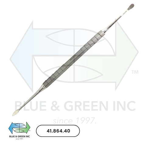 Buzzer Combination Speculums Raspatory & Periosteal Elevator (41.864.40) - Blue & Green Inc.