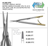 Micro Needle Holder w/ Lock, Straight (41.200.17TC) - Blue & Green Inc.