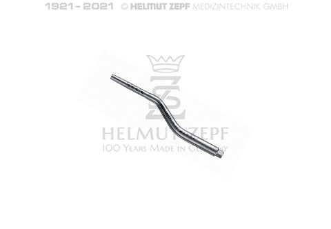 Osteotome Insert Convex, Angulated Ø2.8 - 3.3mm (47.961.33) - Blue & Green Inc.