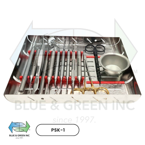 Perio Surgery Kit (PSK-1) - Blue & Green Inc.