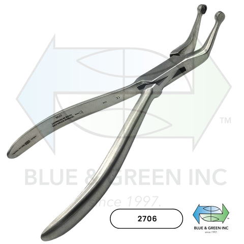 Crown Removing Plier w/ Leather Inserts and Diamond Gripping Powder (2706) - Blue & Green Inc.