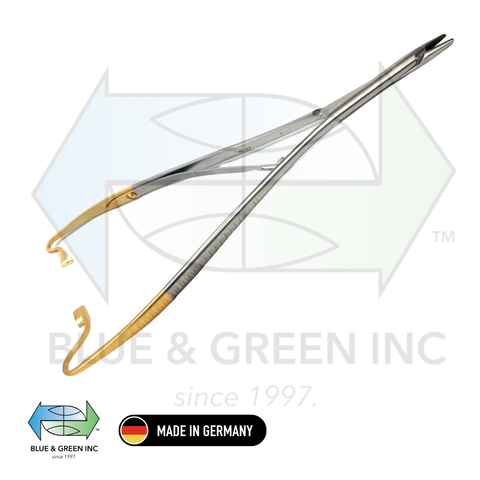 Hösel Needle Holder 18cm (1085) - Blue & Green Inc.