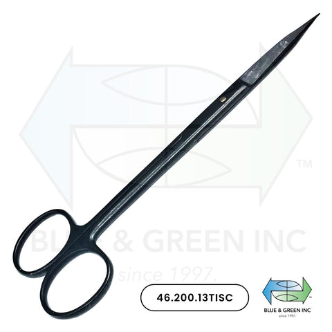 Onyx Goldman-Fox Scissors, 13cm, Straight (46.200.13TISC) - Blue & Green Inc.