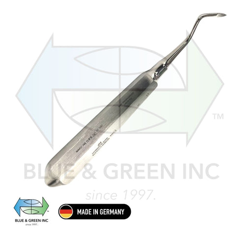 Root Elevator, Fine serrated (25P) - Blue & Green Inc.