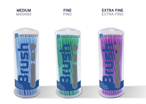 Microdont Brush - MicroBrush - Blue & Green Inc.
