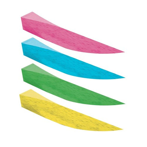 Wood wedges Assorted, 100 pcs. (5001) - Blue & Green Inc.