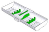 Ergo Clip 3 - 3 instruments (182703) - Blue & Green Inc.