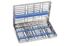 Stainless Steel Cassette 28 x 18 - 20 instruments (182058) - Blue & Green Inc.