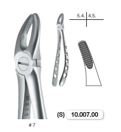 Extraction Forceps, Upper Premolar (10.007.00) Forceps - Blue & Green Inc.