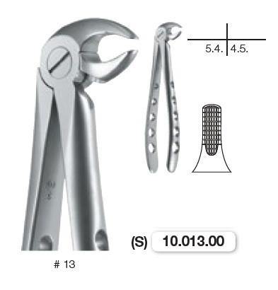 Extraction Forceps, Lower Premolar (10.013.00) Forceps - Blue & Green Inc.