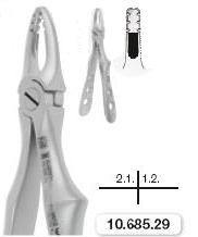 Childrens Forceps, Roba Edition, Upper Incisors and Canine (10.685.29) Forceps - Blue & Green Inc.