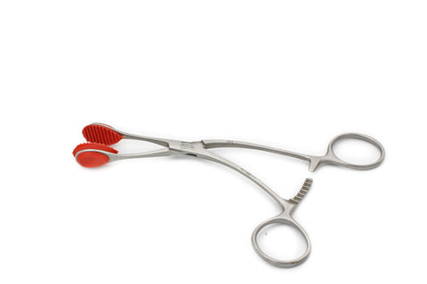 Tongue Holding Forceps ( 1025-5) Tongue Holding Forceps - Blue & Green Inc.