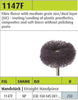 1147F - Polisher, Routing/sanding of Plastic Prosthetics, Composites and Soft liners without Paste Polisher - Blue & Green Inc.