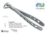 Roba Extraction Forceps Lower Incisors, Canines and Premolars (12.236.07Z) - Blue & Green Inc.