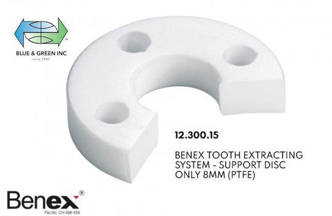 Benex Tooth Extracting Support Disc 8mm(12.300.15)  - Blue & Green Inc.