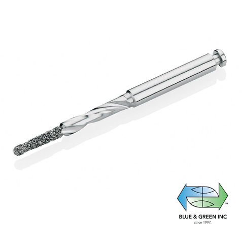 Dental Bur for Benex Extraction System, 1 pair, for screw diameter 1.6mm (12.300.30) Benex part - Blue & Green Inc.