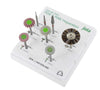 Peek-Prepare (1444) Laboratory Kit Lab & Dental Bur Kit - Blue & Green Inc.