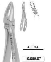 Childrens Forceps, Roba Edition, Upper Premolars (10.685.07) Forceps - Blue & Green Inc.