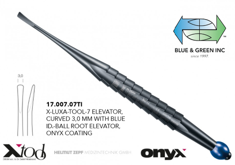Onyx - X Tools Elevator Curved 17.007.07TI Elevator - Blue & Green Inc.