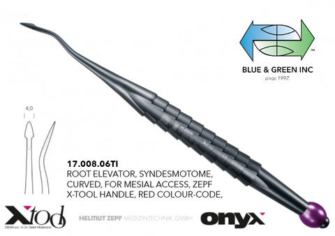 INTERPROXIMATOR X-TOOLS (17.008.06TI) X-Luxa interproximator - Blue & Green Inc.