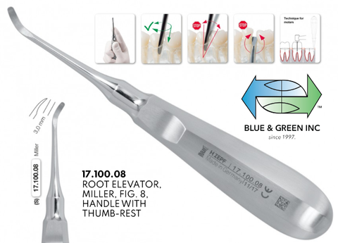 Miller Root Elevator, Left (17.100.08) - Blue & Green Inc.