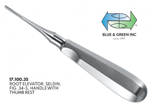 Seldin Elevator 3.0mm (17.100.35) Elevator - Blue & Green Inc.