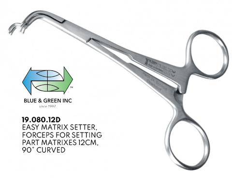 Sectional Matrice Forceps (19.080.12D) Sectional Matrice Holder - Blue & Green Inc.