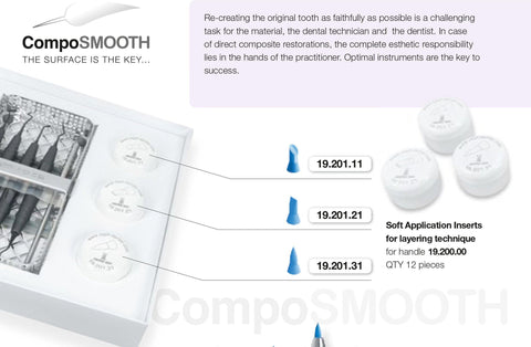 CompoSMOOTH Complete Set (19.202.00) Composite Instruments - Blue & Green Inc.