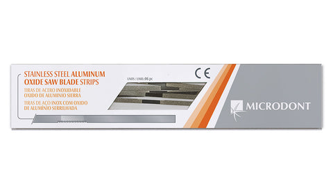 Stainless Steel Strip (Aluminium Oxide) - Serrated 2.5 (10.350.001) - Blue & Green Inc.