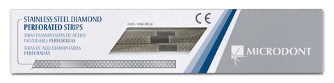 Stainless Steel Diamond Strip (Perforated) - Medium 4.0 (10.309.002) - Blue & Green Inc.