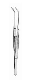 College Dressing Tweezer, 15cm, curved (22.031.08) Tweezer - Blue & Green Inc.
