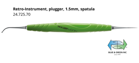 Retro-Instrument, plugger, 1.5mm, spatula (24.725.70)Helmut Zepf