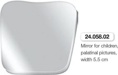 Interoral Photography Mirror, Children 5.5cm (24.058.02) Photo Mirror - Blue & Green Inc.