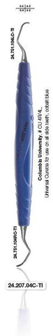 Implant Scaler, Columbia University, Universal Curette (24.207.04C TI) Implant Scaler - Blue & Green Inc.