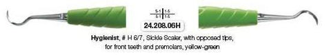Sickle Scaler (24.208.06H) Hygiene -Scaler - Blue & Green Inc.