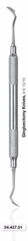 Periodontic Gingivectomy Knife (24.437.01) Perio Knife - Blue & Green Inc.