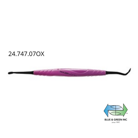 Lingual Raspatory Combination Back Action for optimal lingual and palatal access (24.747.07OX)Helmut Zepf