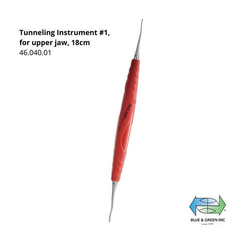 Tunneling Instrument #1, for upper jaw, 18cm (46.040.01)Helmut Zepf