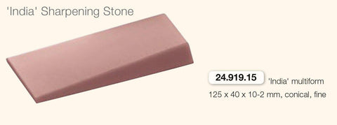 'India' Sharpening Stone (24.919.15) Sharpening Stone - Blue & Green Inc.
