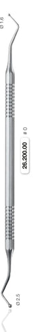 Ball Shaped Plugger,Double Ended,Various Sizes (26.200.00,01,02,03,04) Plugger - Blue & Green Inc.