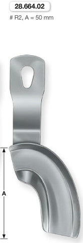 Partial Impression Tray Left/Right (28.663.02-03 + 28.664.02-03) Impression Tray - Blue & Green Inc.