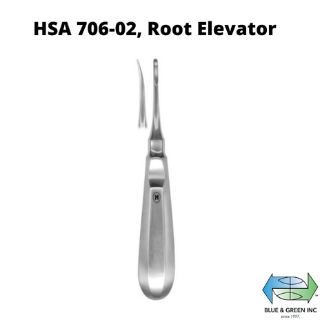 Root Elevator (HSA 706-02) Elevator - Blue & Green Inc.
