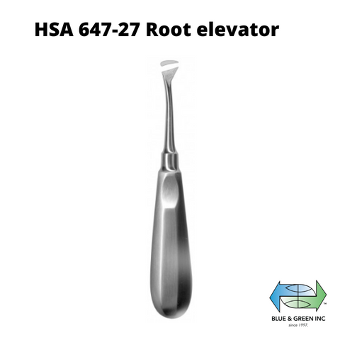Root elevator (HSA 647-27) Elevator - Blue & Green Inc.