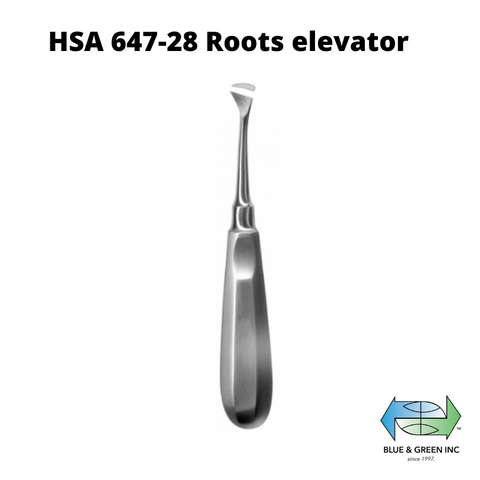Cryer Roots elevator, right (HSA 647-28) Elevator - Blue & Green Inc.